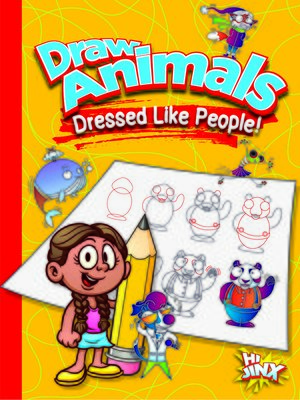 cover image of Draw Animals Dressed Like People!